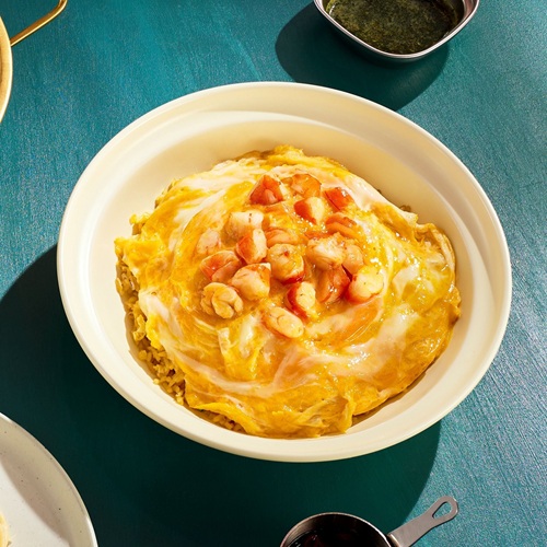 CƠM CHIÊN TÔM PHỦ TRỨNG (Phần)